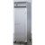 solid door freezer, s/s front, aluminum end panels & interior, 20 cu ft., 1 door, 115v