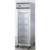 glass door freezer, s/s front, aluminum end panels & interio (c08-0512-280)