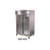 sliding glass door refrigerator, s/s front, aluminum end panels & interior, 48 cu ft., 2 door, 115v
