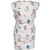 fabricel gown, pediatric, white, 21" x 36", t/p/t, 50/cs