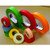 label tape, dark red, 3/4" x 2160" cs 4