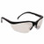 klondike safety glasses, black frame, clear lens, anti-fog