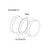 potassium bromide circular demountable cell windows, thickness: 4mm, one pair