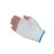 glove liner, pip usa, 100% seamless nylon knit, half-finger  (c08-0534-119)