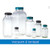 0.5oz (15ml) clear french square with 20-400 black phenolic pulp/vinyl lined cap attached vacuum & ionized