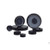 38-400 black phenolic cap with solid pe liner