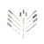 vet premium hypodermic needle, 22g x 3"