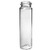 sample vials, screw thread, clear kg-33 borosilicate glass, with black phenolic cap and cone-shaped polyseal  polyethylene l, 21x70mm, 18-400 thread, 16ml