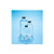 bottle boston round, clear, 1 oz, phen, ts (c08-0375-496)
