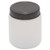 cylindrical jars w/cap hdpe, 120 ml