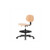 wood medium bench height chair with black nylon base, no foo (c08-0378-162)
