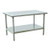 cleanroom table, with brushed stainless steel top and solid  (c08-0384-776)