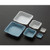 square polystyrene weighing dish, anti-static, 3-1/2" top i.d. x 1" dia, natural
