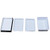 8 channel deep well hts reservoir, white ps, sterile (1/pack, 50/case + 2 reservoir holders)