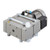 high capacity diaphragm pump 2067, 115v 60hz, 56 torr 222 lpm