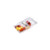 zip-top reclosable bag, white block, 2mil, 3 x 4"