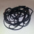 rubberbands, esd black conductive latex, 4.75 inch x 0.125 i