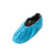 shoecover, xtraclean brand, plain bottom, light blue polypro