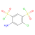 4-amino-6-chloro-1，3-benzenedisulfonyl dichloride (c09-0718-833)