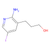 3-(2-amino-5-iodopyridin-3-yl)propan-1-ol