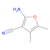 2-amino-4,5-dimethyl-3-furancarbonitrile (c09-0723-764)