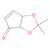 (3ar,6ar)-2,2-dimethyl-2h,3ah,4h,6ah-cyclopenta[d][1,3]dioxol-4-one (c09-0723-966)