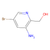 (3-amino-5-bromopyridin-2-yl)methanol