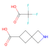 2-azaspiro[3.3]heptane-6-carboxylic acid trifluoroacetate (c09-0724-139)