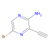 2-amino-5-bromo-3-ethynylpyrazine (c09-0724-947)