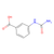 3-[(aminocarbonyl)amino]benzoic acid