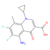 5-amino-1-cyclopropyl-6,7-difluoro-1,4-dihydro-8-methyl-4-oxo-3-quinolinecarbocylic acid