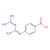 4-{[{[amino(imino)methyl]amino}(imino)methyl]amino}benzoic acid hydrochloride