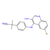 2-(4-((3-amino-6-bromoquinolin-4-yl)amino)-phenyl)-2-methylpropanenitrile (c09-0731-817)