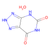 8-azaxanthine monohydrate