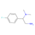 [2-amino-1-(4-fluorophenyl)ethyl]dimethylamine (c09-0734-075)