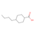 4-butylcyclohexanecarboxylic acid (cis- and trans- mixture) (c09-0753-311)