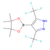 3,5-bis(trifluoromethyl)-1h-pyrazole-4-boronic acid pinacol ester