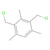 2,4-bis(chloromethyl)-1,3,5-trimethylbenzene (c09-0760-437)