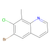6-bromo-7-chloro-8-methylquinoline (c09-0763-911)