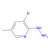 (3-bromo-5-methylpyridin-2-yl)hydrazine