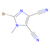 2-bromo-1-methyl-1h-imidazole-4,5-dicarbonitrile (c09-0771-484)