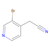 2-(3-bromopyridin-4-yl)acetonitrile