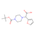 2-(4-(tert-butoxycarbonyl)piperazin-1-yl)-2-(furan-2-yl)acetic acid (c09-0777-909)