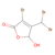 3-bromo-4-(dibromomethyl)-5-hydroxy-2(5h)-furanone