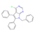 7-benzyl-4-chloro-5,6-diphenyl-7h-pyrrolo-[2,3-d]pyrimidine (c09-0780-458)