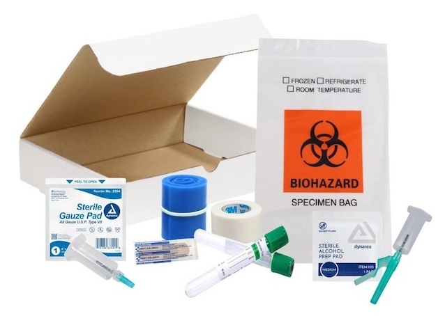 Specimen collection kits providing a comprehensive solution with effective products, protective packaging, instructions, and compliant labeling for reliable lab results.
