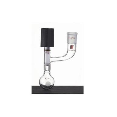 Storage Flask 0 4Mm Valve 10 Ml Joint: 14/20