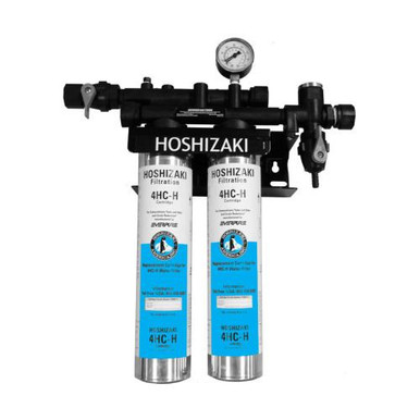 Twin Water Filter System With Manifold & Cartridge
