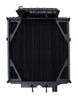 HD+ Peterbilt Radiator - BTR  (4 Row Core w/ OLD STYLE- Side Channels) 36.25” x 34.6” x 2.44”    (26188)      ***SHIPS FREIGHT***