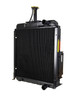(24608) New Copper Brass Radiator 84524C93 for International 484 885 585 784 685 584 385